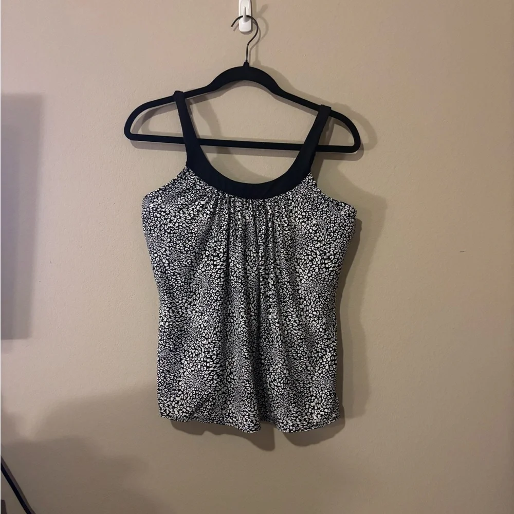 Coco Reef Printed Ultra Fit Underwire Bra-Sized Tankini Top - Picture 3 of 9